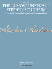 The Almost Unknown Stephen Sondheim – 39 Previously Unpublished Songs from 17 Shows and Films | Piano, zang en gitaar