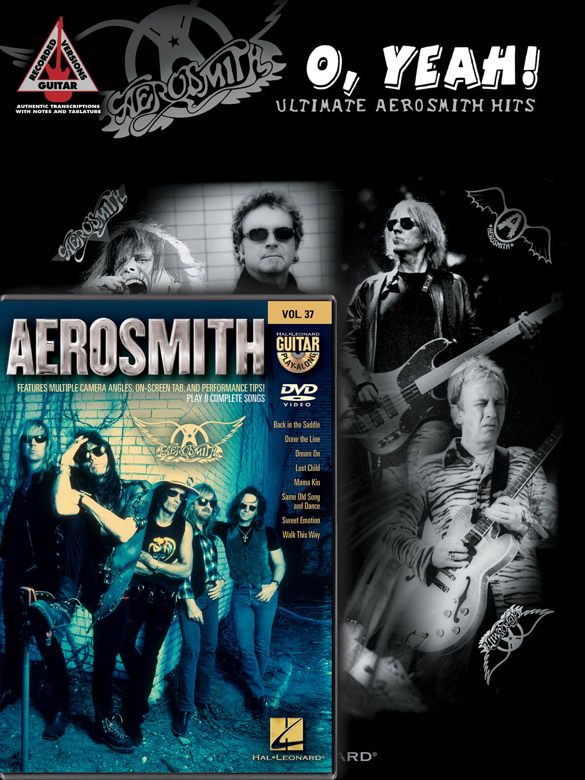Aerosmith Guitar Pack – Includes O Yeah!: Ultimate Aerosmith Hits book and Aerosmith Guitar Play-Along DVD | Gitaar