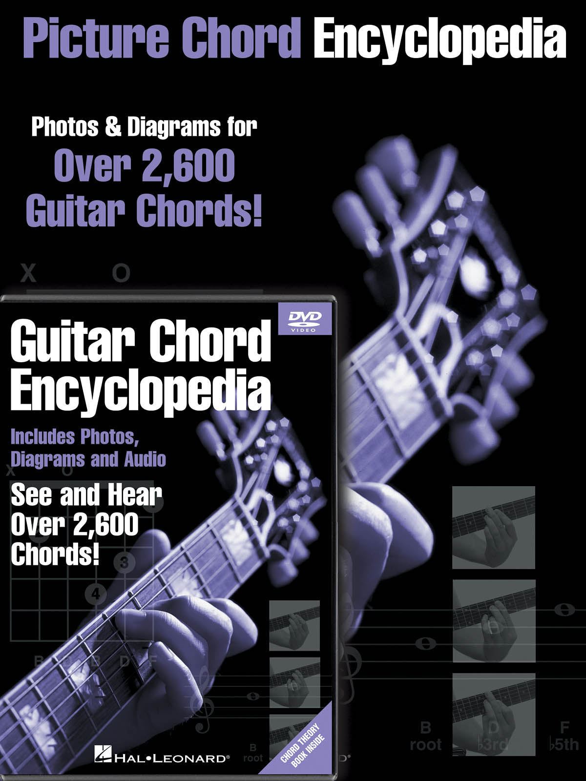 Guitar Picture Chord Encyclopedia Pack – incl. Picture Chord Encyclopedia Book and DVD | Gitaar