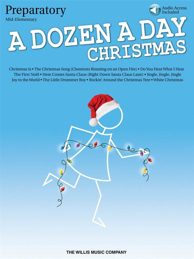Burnam: A Dozen a Day Christmas Songbook - Preparatory (Piano)