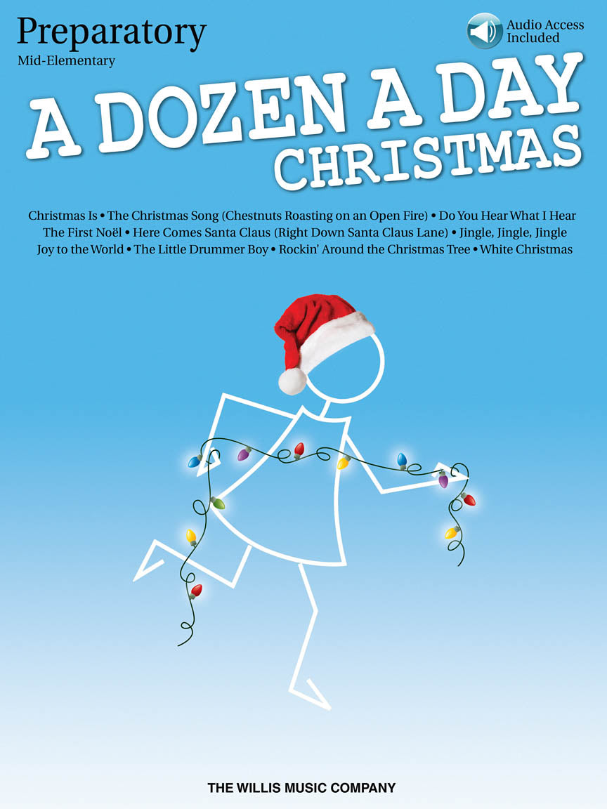 Burnam: A Dozen a Day Christmas Songbook - Preparatory (Piano) afbeelding 2