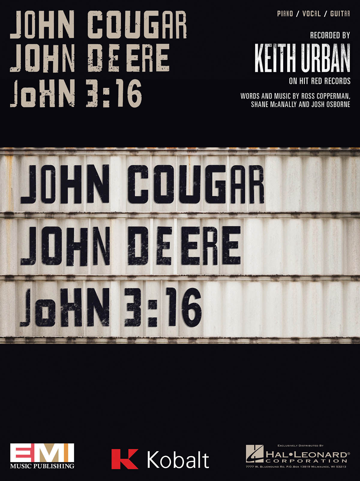 John Cougar, John Deere, John 3:16 | Piano, zang en gitaar