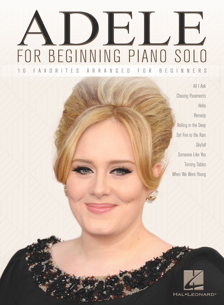 Adele for Beginning Piano Solo – 10 Favorites | Easy Piano