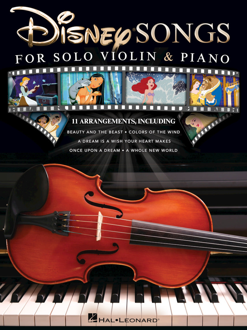 Disney Songs for Solo Violin & Piano – 11 Arrangements | Viool en Piano