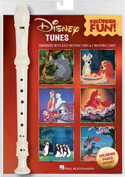 Disney Tunes – Recorder Fun! - Pack with Songbook and Instrument | Blokfluit