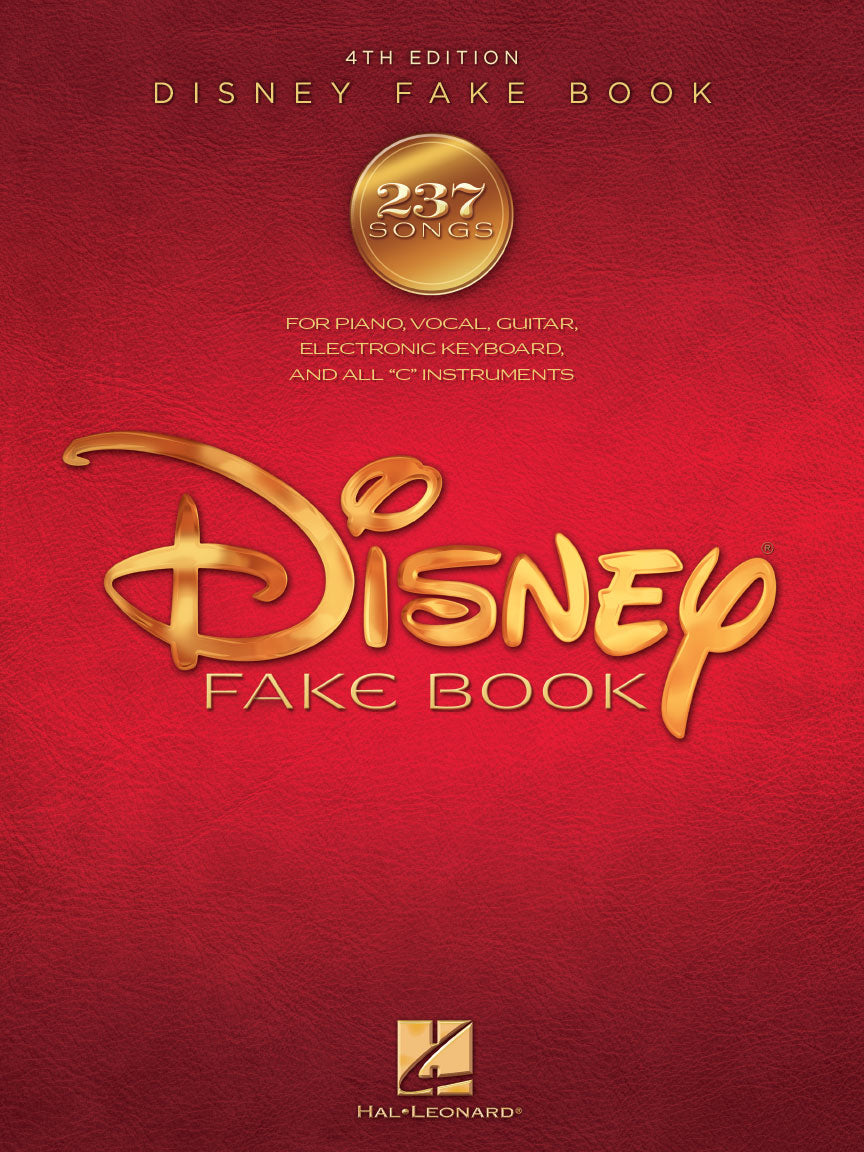 The Disney Fake Book – 4th Edition - 237 Songs | Piano, zang en gitaar