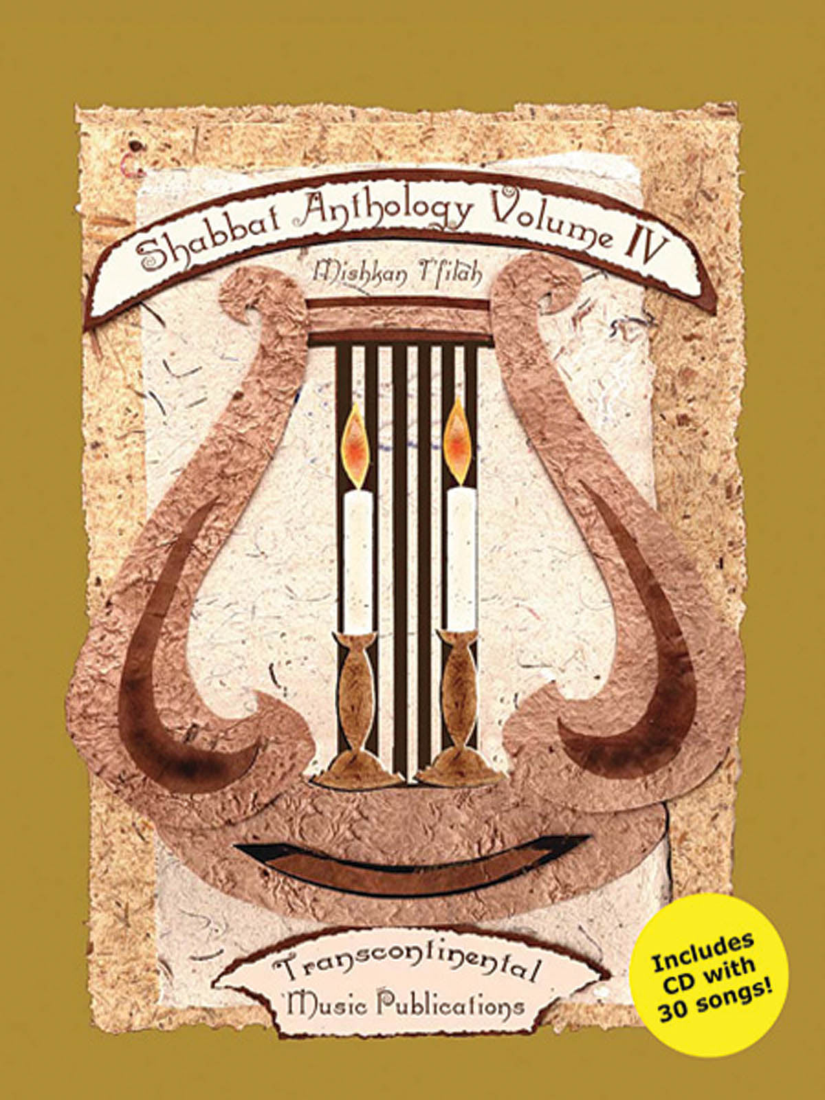 Shabbat Anthology Vol. IV | Piano, zang en gitaar