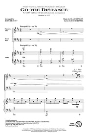 Go the Distance – from Hercules | Koor