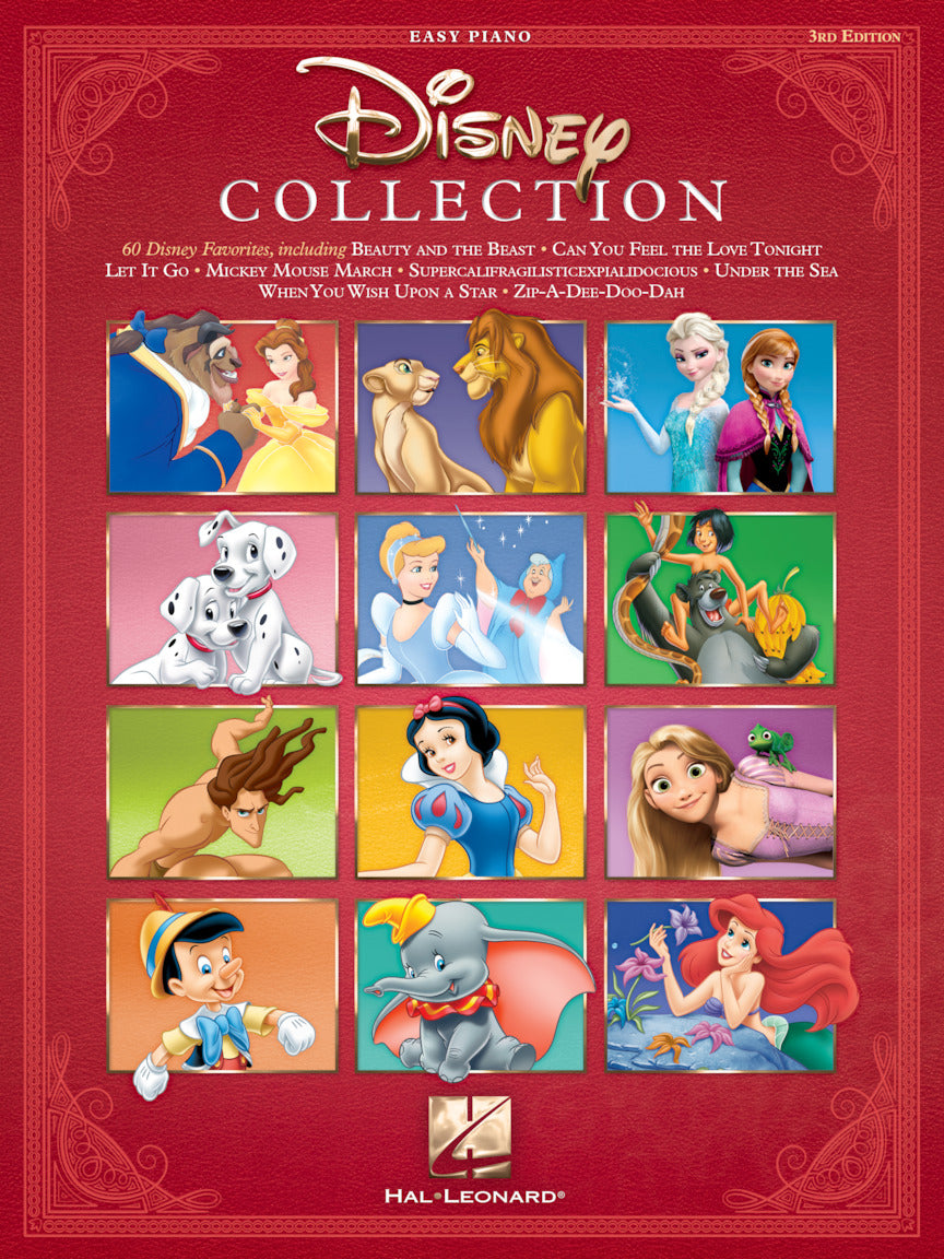 The Disney Collection – 3rd Edition - 60 Disney Favorites | Easy Piano