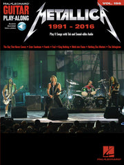 Metallica: 1991-2016 – Guitar Play-Along Volume 196 | Gitaar