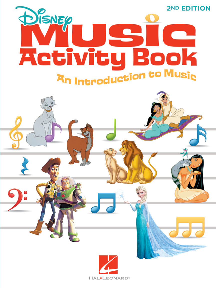 Disney Music Activity Book – 2nd Edition - An Introduction to Music | Voice and Piano