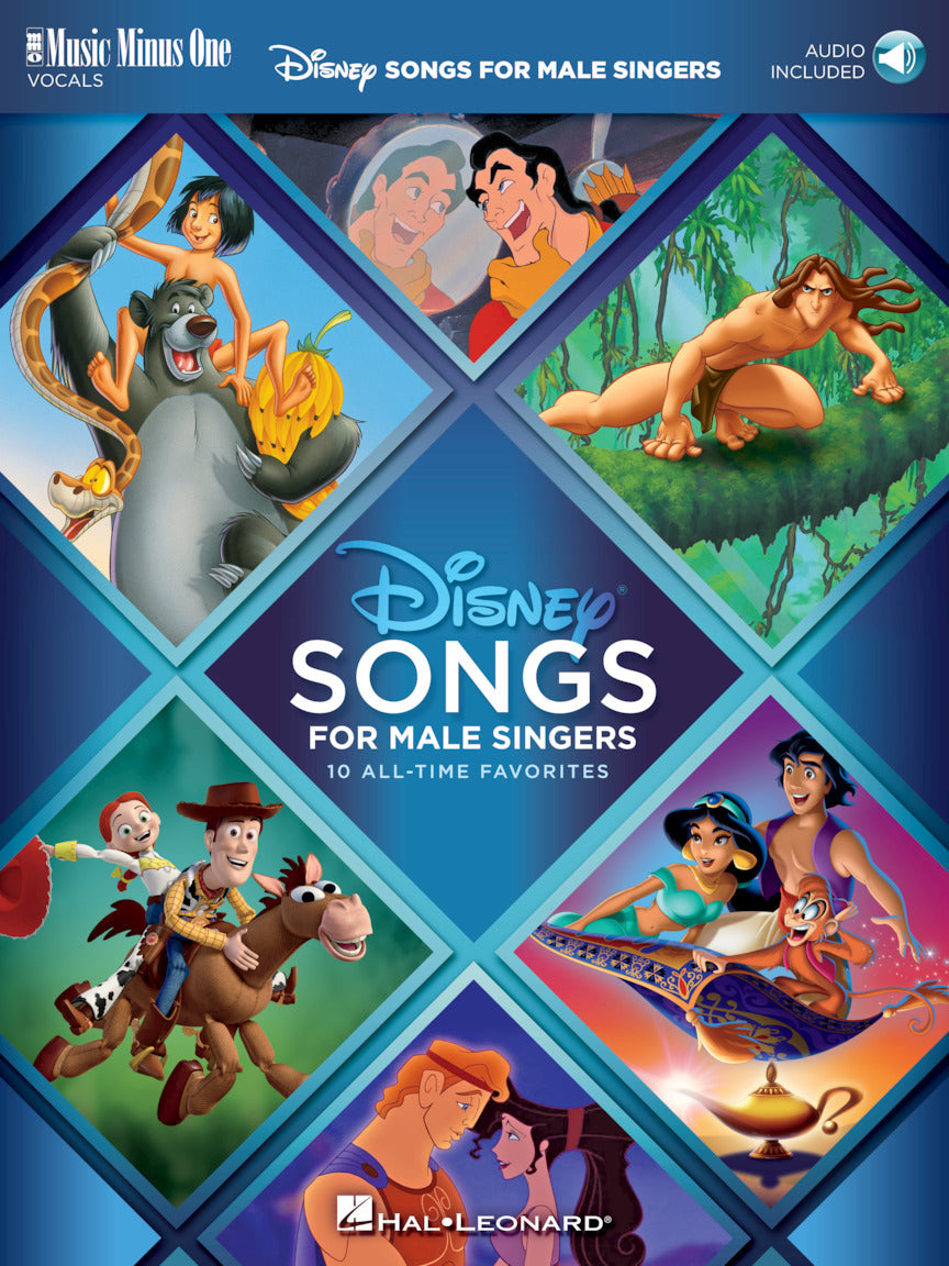 Disney Songs for Male Singers – Music Minus One Vocals - 10 All-Time Favorites | Voice