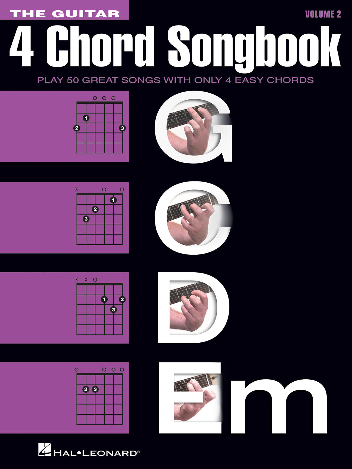 The Guitar 4-Chord Songbook - Volume 2 – (G-C-D-Em) | Gitaar
