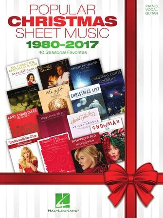 Popular Christmas Sheet Music - 1980-2017 | Piano, zang en gitaar