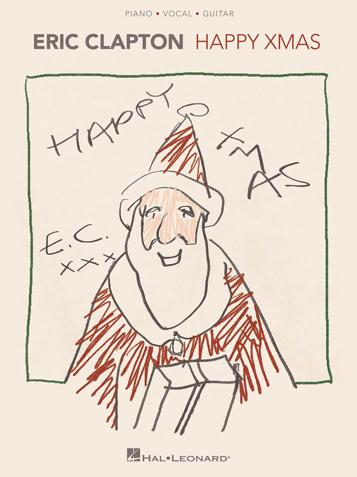 Eric Clapton - Happy Xmas | Piano, zang en gitaar
