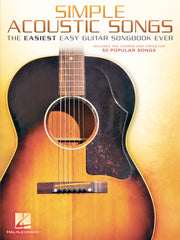 Simple Acoustic Songs – The Easiest Easy Guitar Songbook Ever | Gitaar