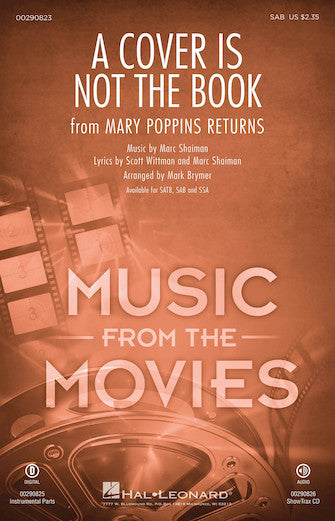 A Cover Is Not the Book – from Mary Poppins Returns