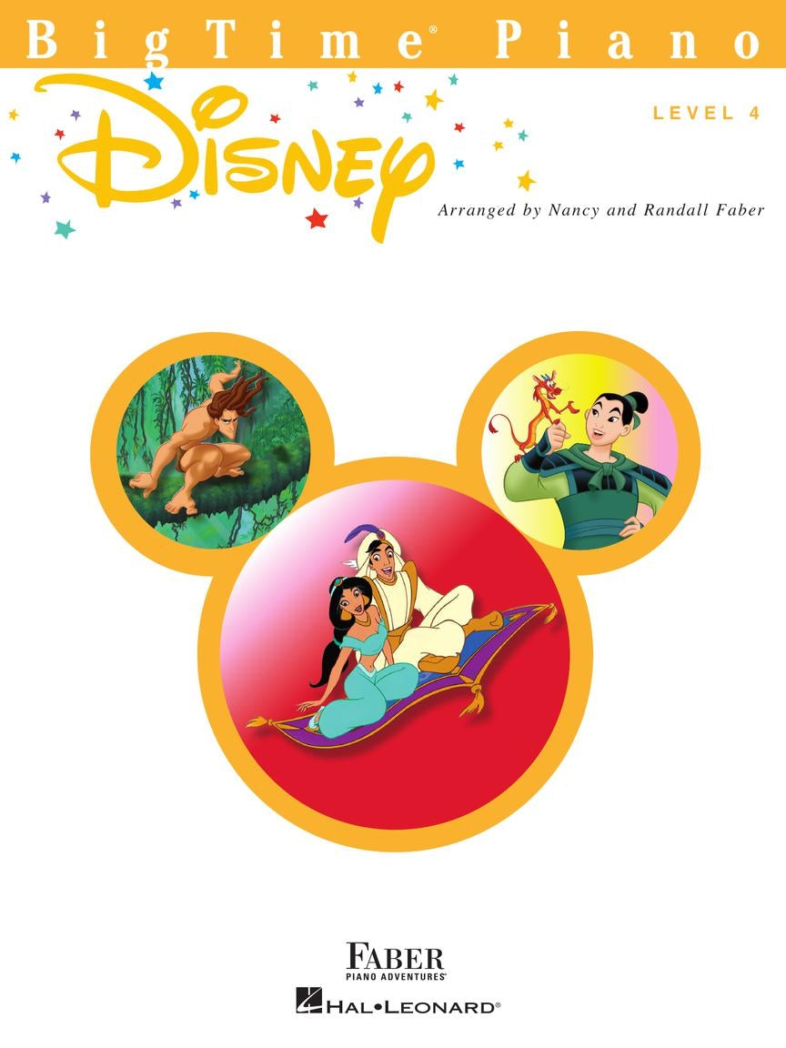 BigTime Piano Disney – Level 4 - 13 Favorites