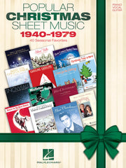 Popular Christmas Sheet Music: 1940-1979 – 40 Seasonal Favorites | Piano, zang en gitaar