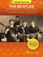 The Beatles - Instant Piano Songs – Simple Sheet Music + Audio Play-Along | piano