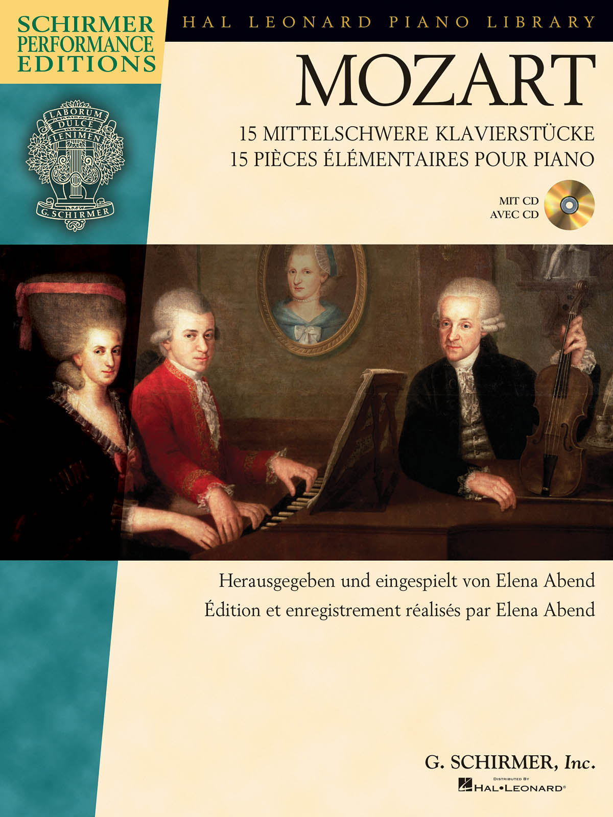 Mozart: 15 Intermediate Piano Pieces