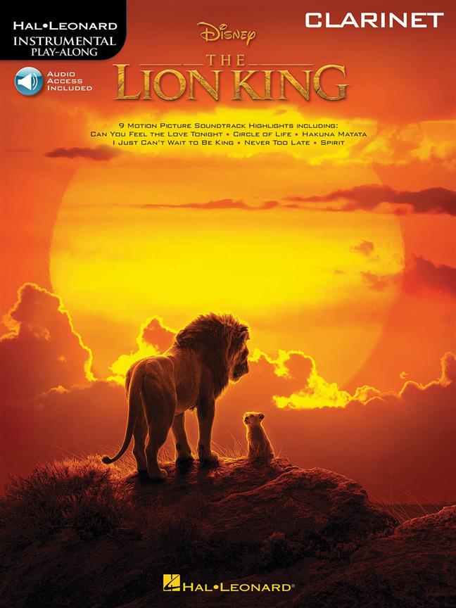 The Lion King for Clarinet