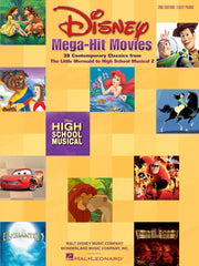 Disney Mega-Hit Movies – 2nd Edition - 38 contemporary Classics from The Little Mermaid to High School Musical 2 | Easy Piano
