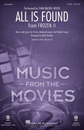 All Is Found – from Frozen 2 | ShowTrax CD