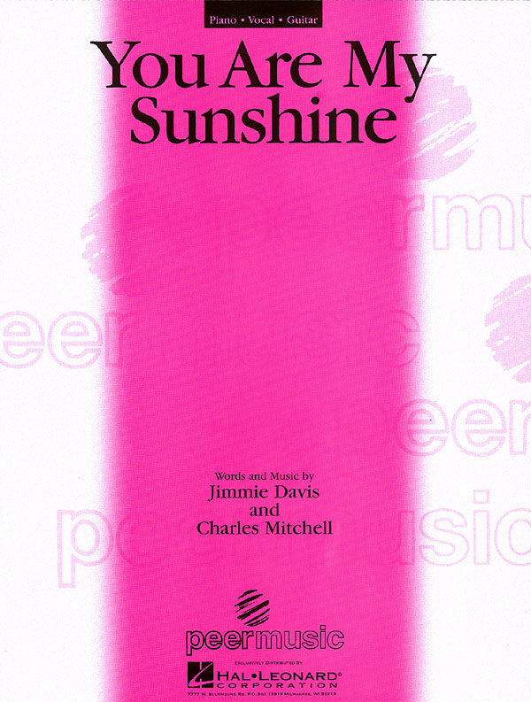 You Are My Sunshine | Piano, zang en gitaar