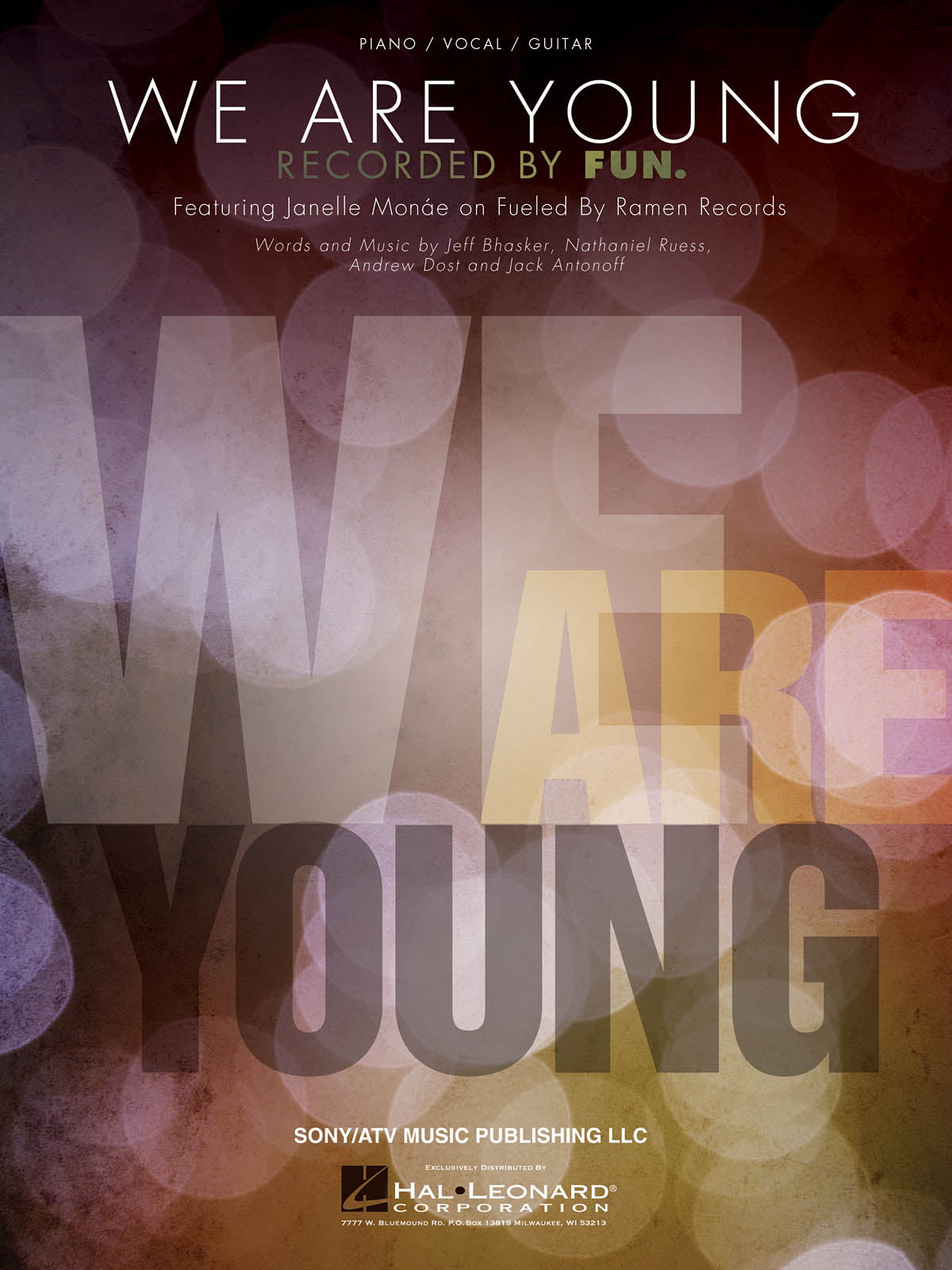 We Are Young | Piano, zang en gitaar