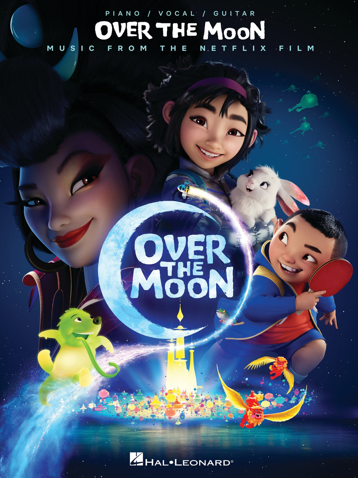 Over the Moon – Music from the Motion Picture Soundtrack | Piano, zang en gitaar