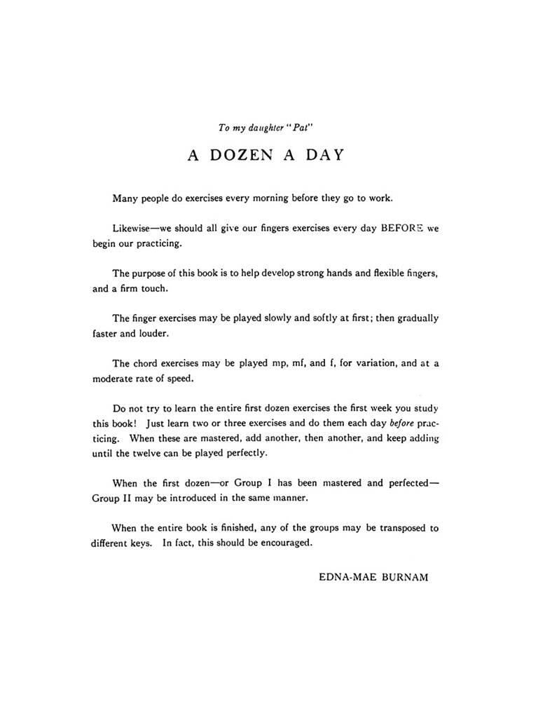 Burnam: A Dozen a Day Book 2 (Piano)
