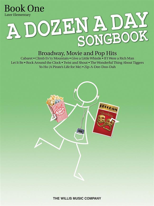 Burnam: A Dozen a Day Songbook - Book 1 (Piano)