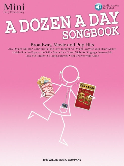 Burnam: A Dozen a Day Songbook - Mini (Piano) afbeelding 2