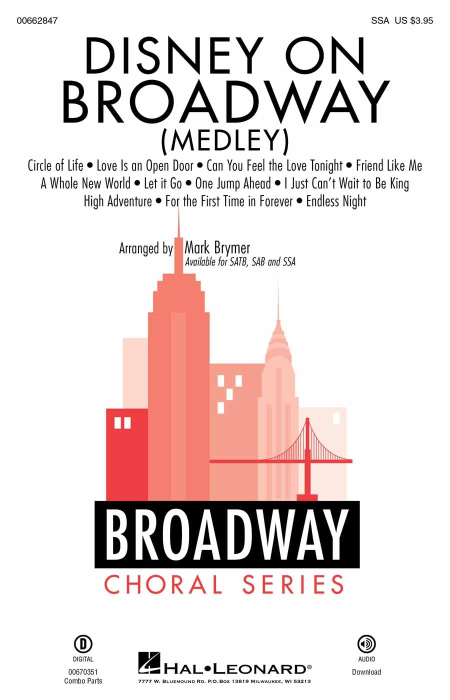 Disney on Broadway – (Medley) 11 Favorites