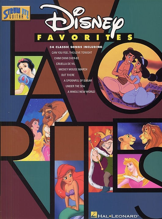 Disney Favorites – Strum It Guitar - 34 classic songs | Gitaar