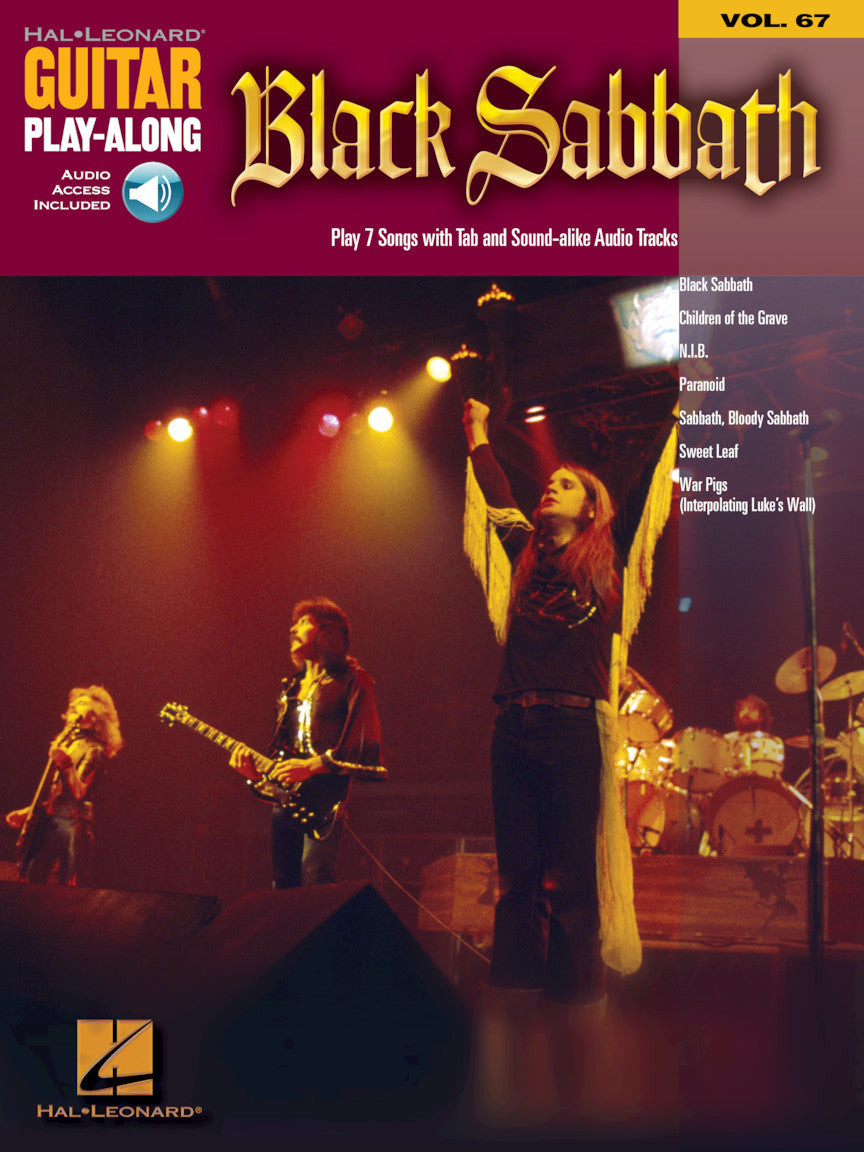 Black Sabbath – Guitar Play-Along Volume 67 | Gitaar
