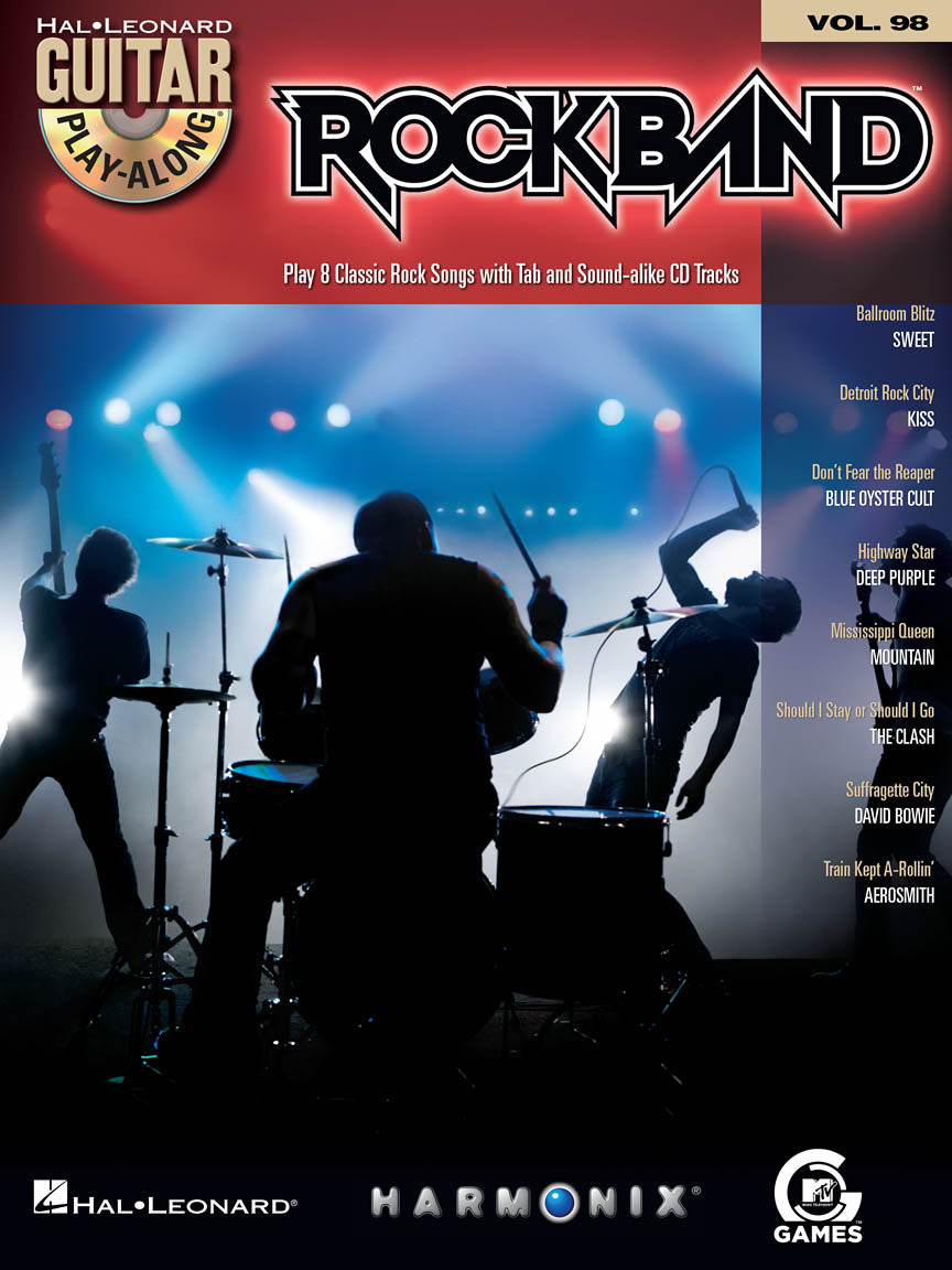 Rock Band – Guitar Play-Along Volume 98 | Gitaar