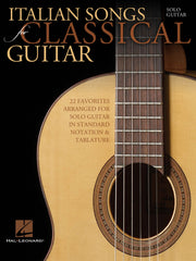 Italian Songs for Classical Guitar – Standard Notation & Tab Guitar Solo | Gitaar