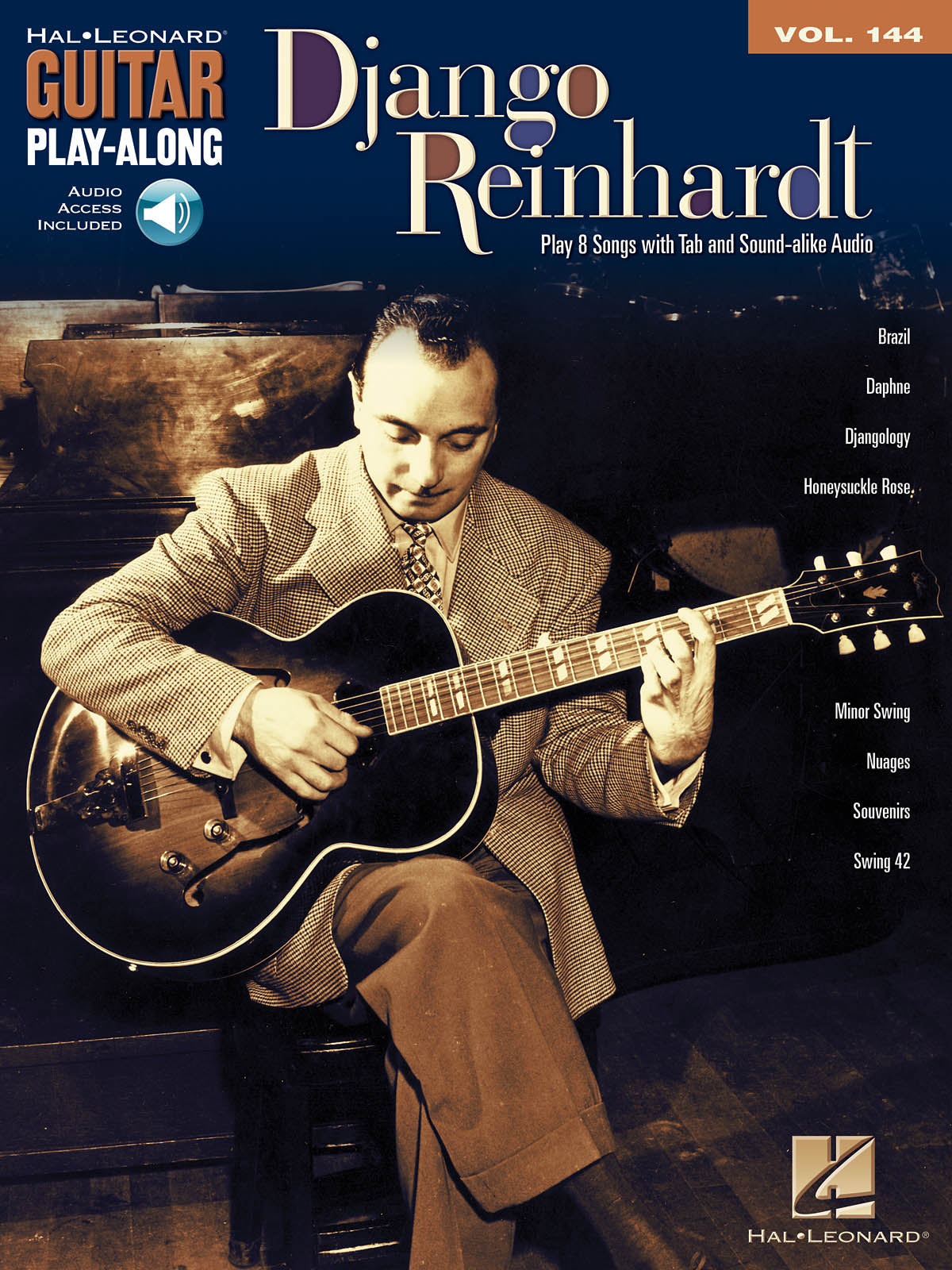 Django Reinhardt – Guitar Play-Along Volume 144 | Gitaar