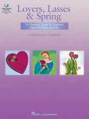 Lovers, Lasses & Spring – 14 Classical Songs for Soprano Ages Mid-Teens and Up | Piano, zang en gitaar