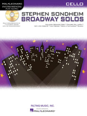 Instrumental Play-Along: Stephen Sondheim Broadway Solos (Cello)