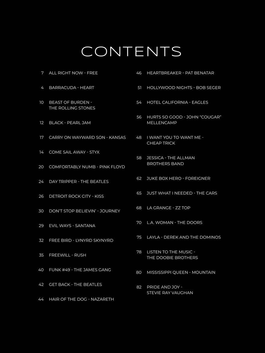 First 50 Classic Rock Songs You Should Play on Bass (Basgitaar) [stack-source:HL01182561_3.jpg]