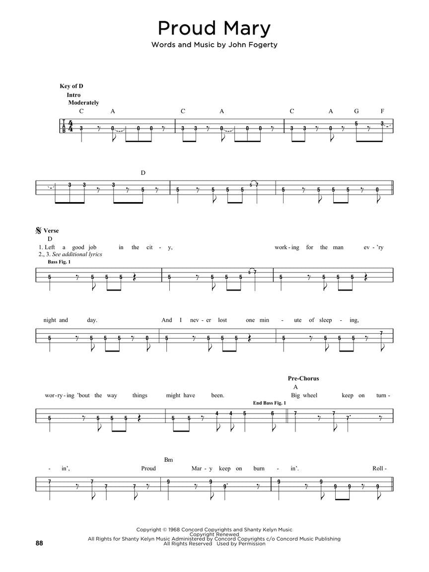 First 50 Classic Rock Songs You Should Play on Bass (Basgitaar) [stack-source:HL01182561_7.jpg]