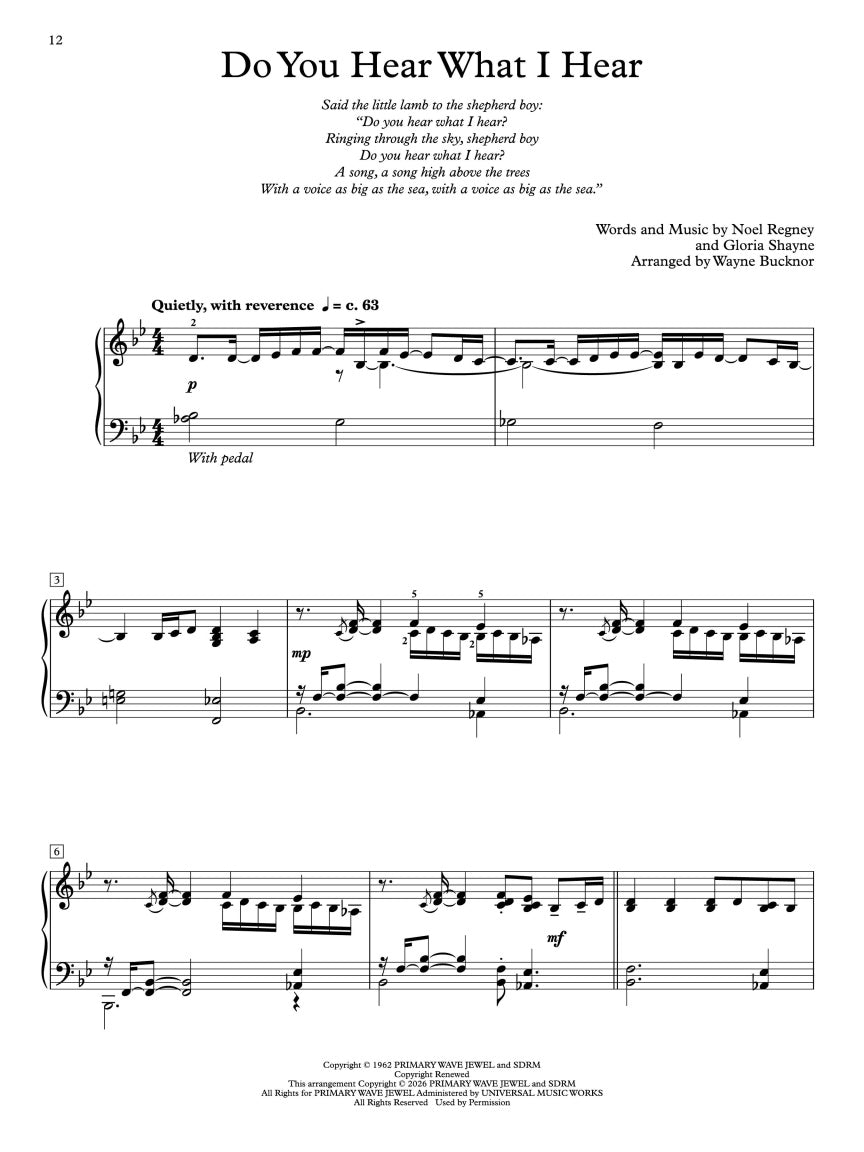 A Nostalgic Christmas for Piano Solo (Piano) [stack-source:HL02135417_5.jpg]