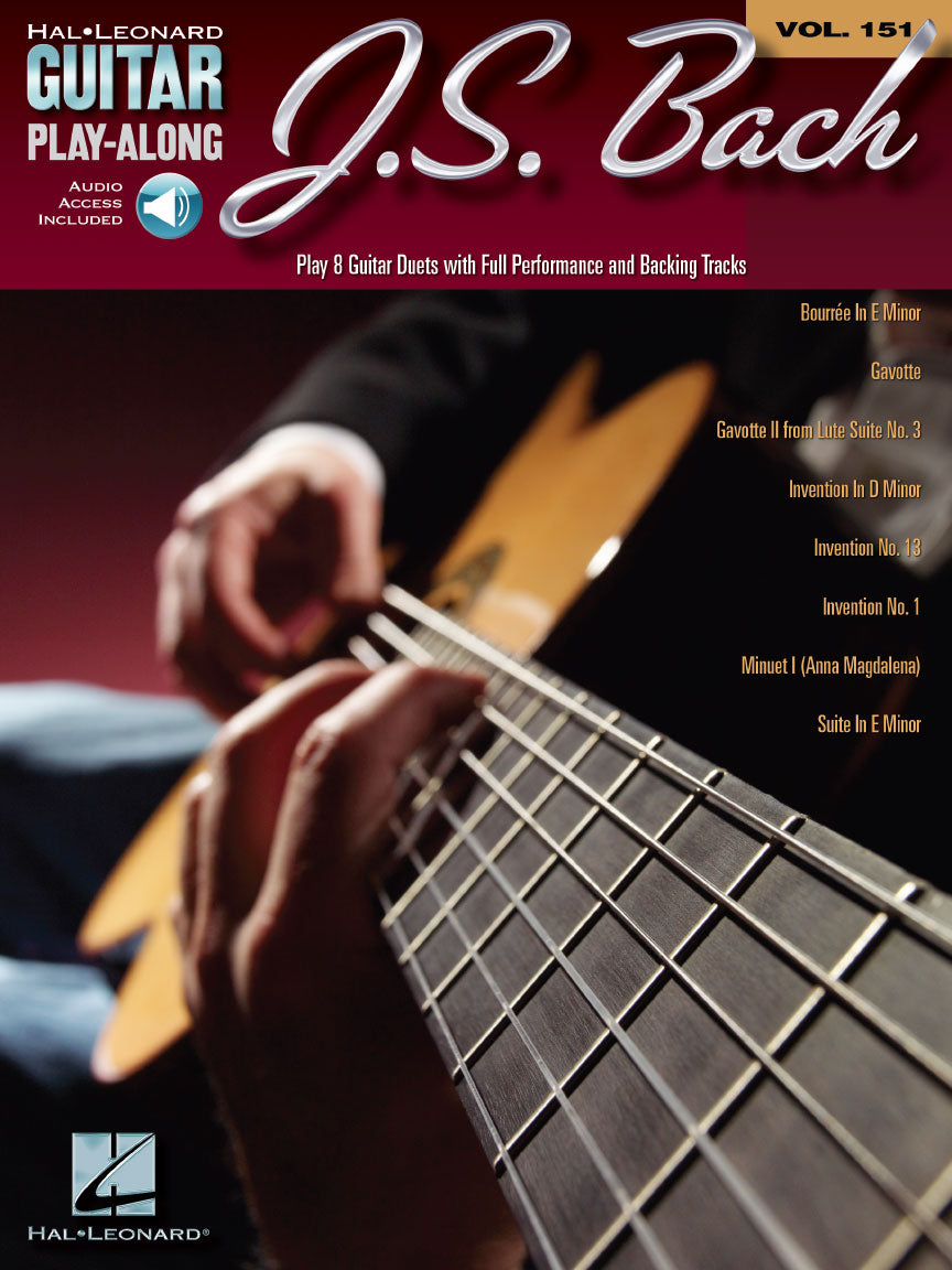 Bach: 8 Duets – Guitar Play-Along Volume 151 | Gitaar