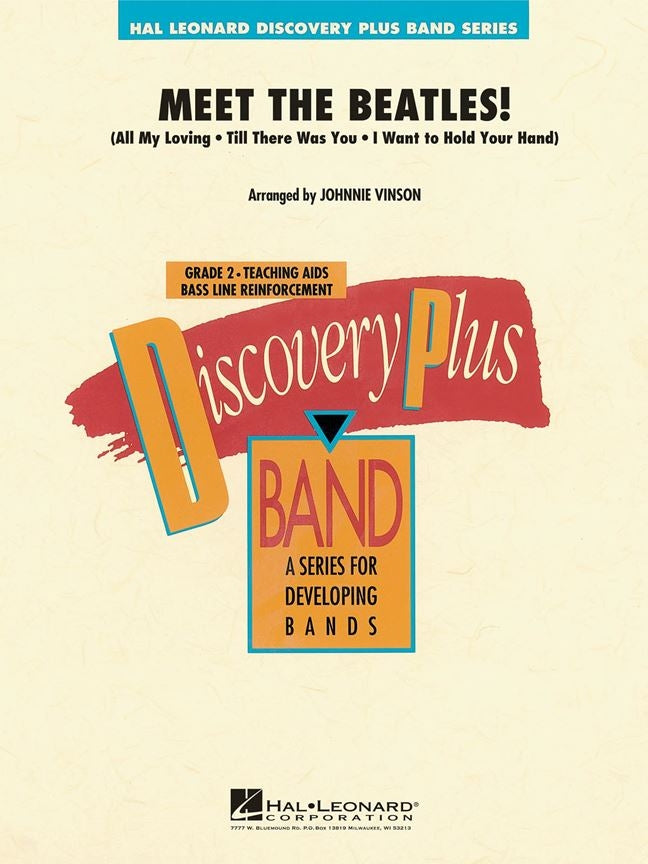 Meet the Beatles! – All My Loving - Till There Was You - I Want to Hold Your Hand | Concert Band/Harmonie