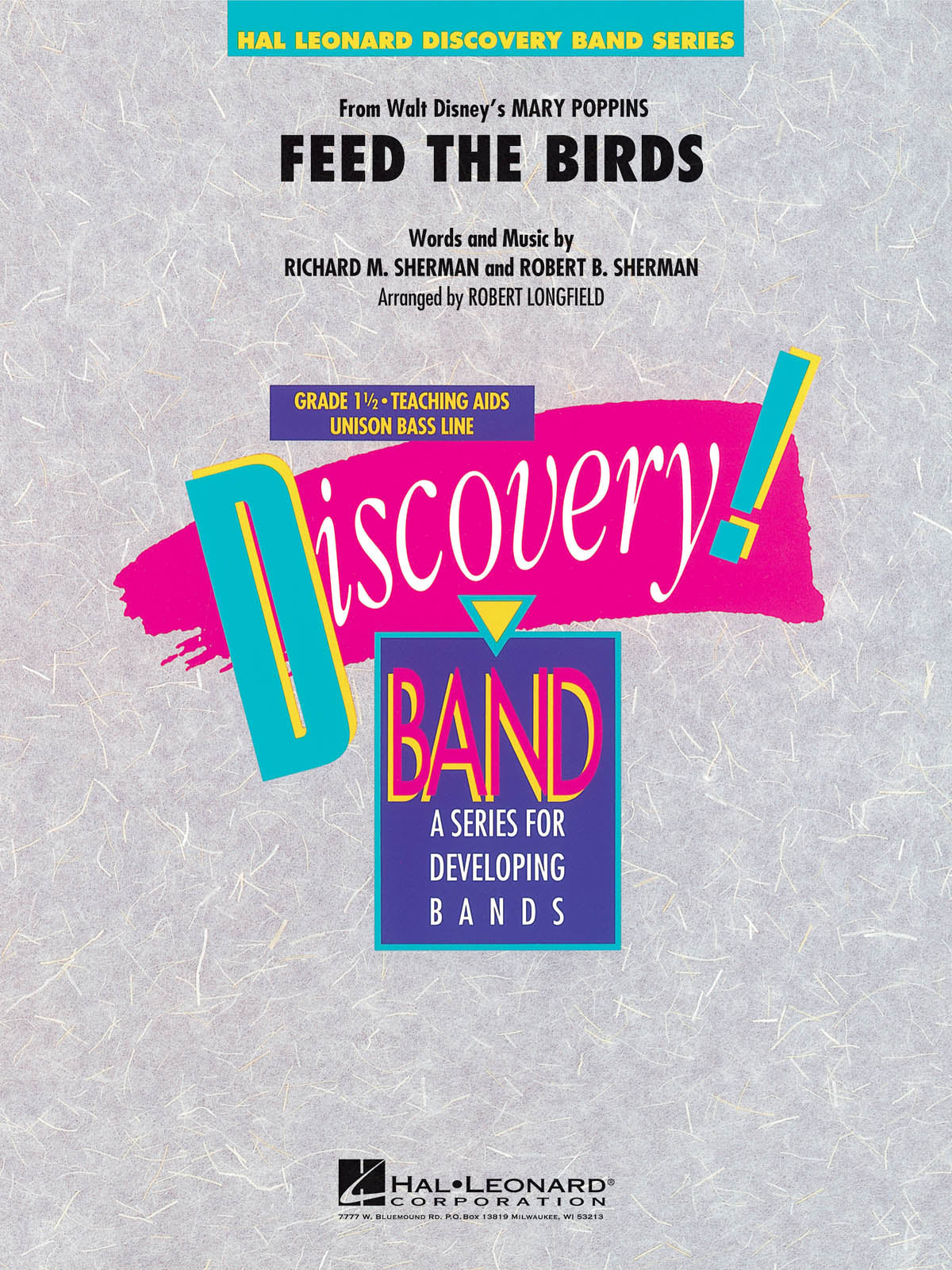 Feed the Birds – from Mary Poppins | Harmonieorkest