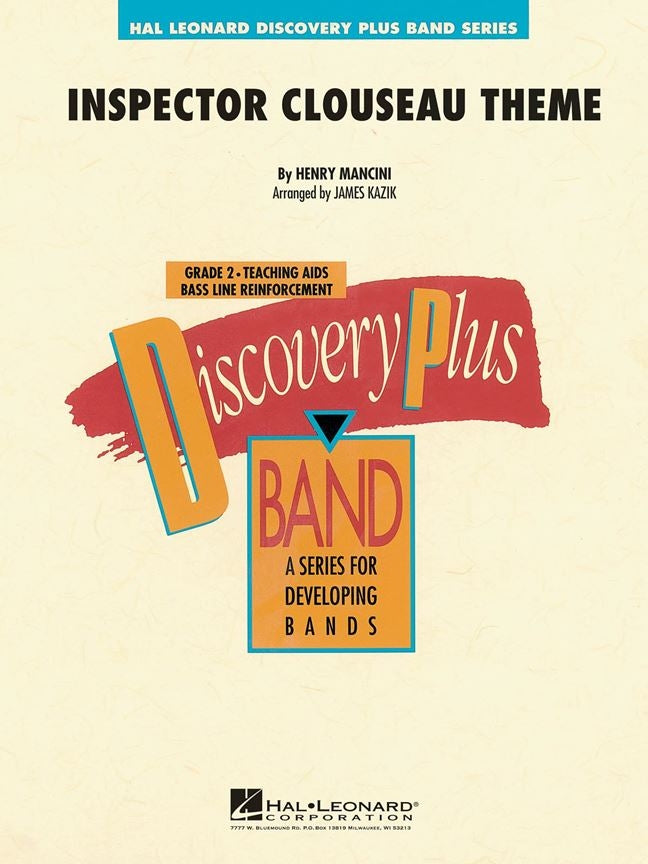 Inspector Clouseau Theme – from The Pink Panther Strikes Again | Harmonieorkest