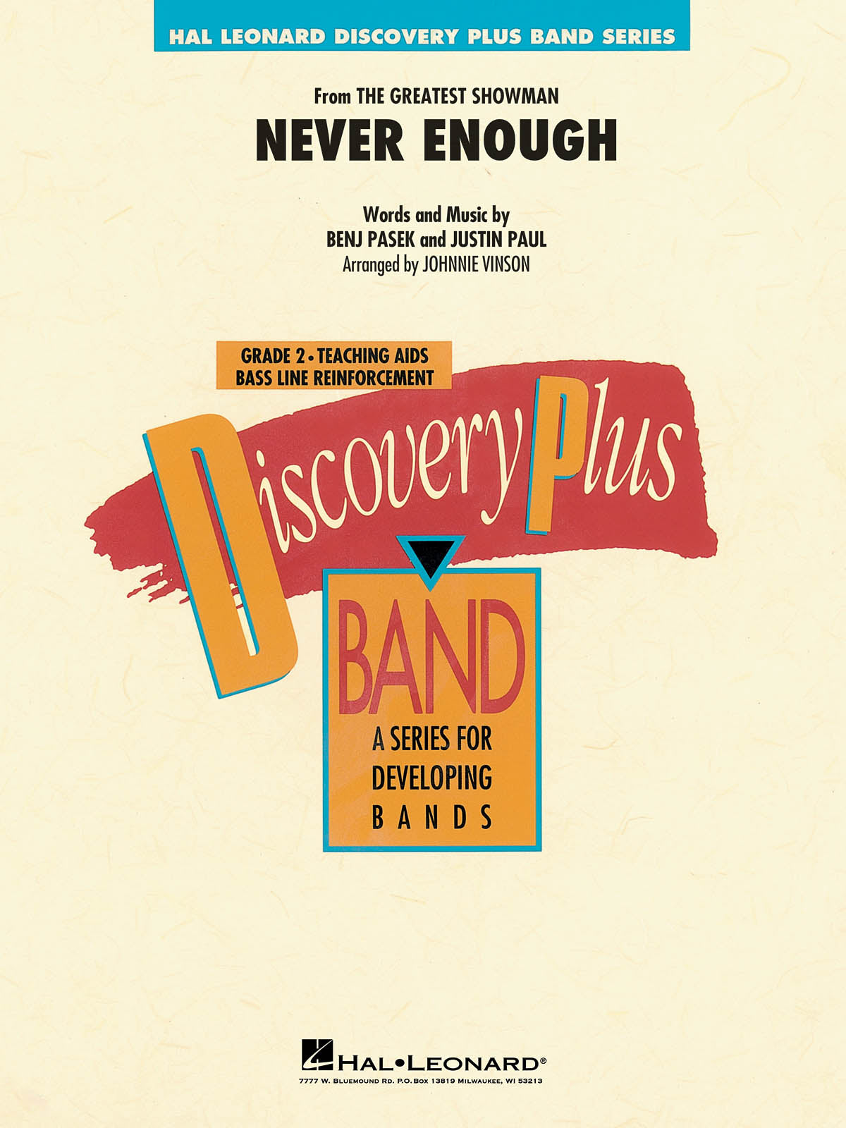Never Enough – from The Greatest Showman | Harmonieorkest